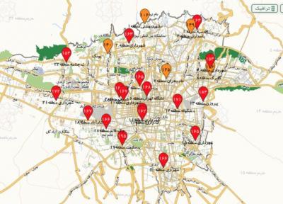 شرایط قرمز در تهران، از تردد غیرضروری بپرهیزید