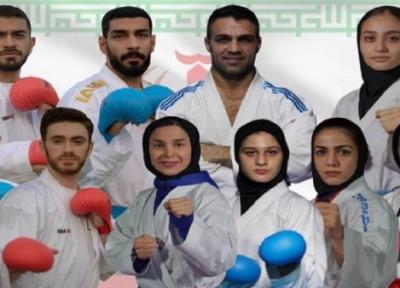 ایران مقتدرانه قهرمان مسابقات آسیایی کاراته شد