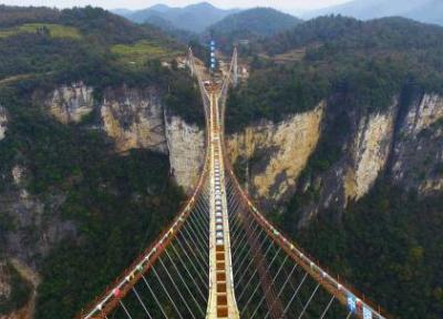 چین و ساخت رکوردشکن ترین پل های شیشه ای