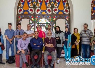 بازدید هنرمندان و دانشجویان از اماکن تاریخی و معماری تهران