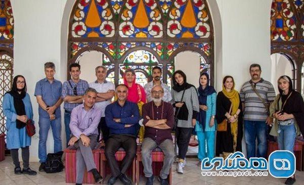 بازدید هنرمندان و دانشجویان از اماکن تاریخی و معماری تهران