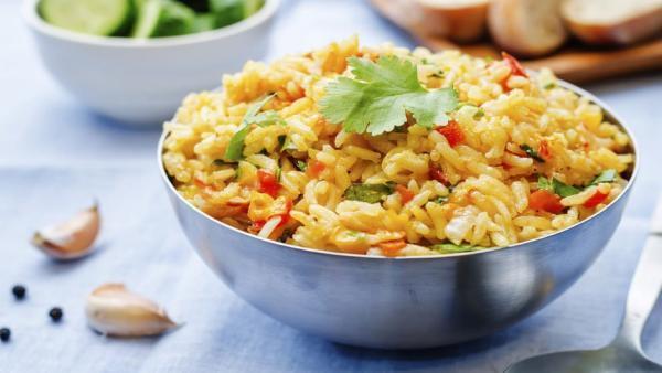 طرز تهیه پلو یونانی حرفه ای با دو روش